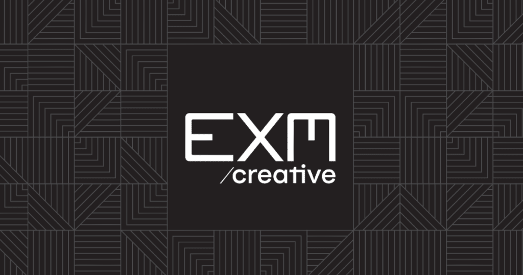 EXM creative with pattern 1
